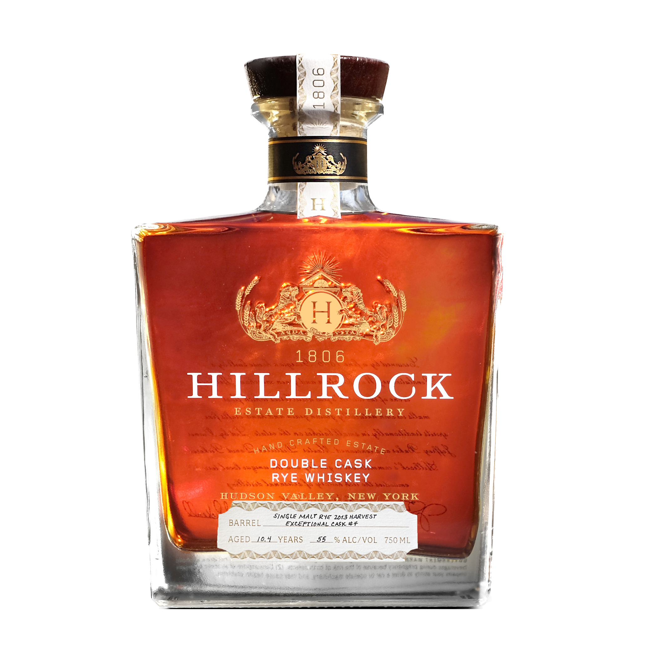 Hillrock Single Malt Rye Exceptional Cask #4 (110 Proof)